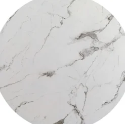 KARE24.se bordsskiva Schickeria - Marmor Vit Ø80cm - KARE Design