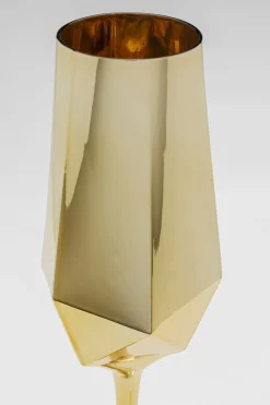 KARE24.se Champagneglas Diamond - Guld - KARE Design Discount