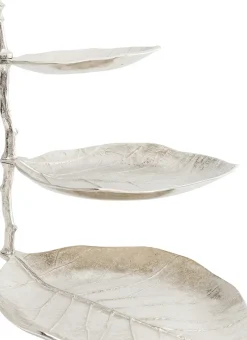 KARE24.se Dekor Fat Etagere - Våningsfat Silver - KARE Design Clearance