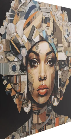 KARE24.se Glastavla Art Geo Women 3D, 120x120cm - KARE Design Hot