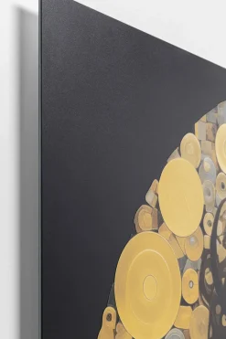 KARE24.se Glastavla Art Nouveau Lady 3D, 120x120cm - KARE Design Outlet