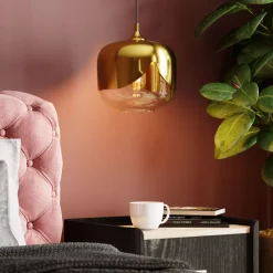 KARE24.se Goblet Pendel - Taklampa i Mässing och Tonat Glas, Ø25cm - KARE Design Best