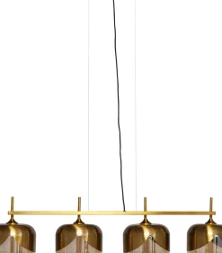 KARE24.se Goblet Taklampa - Mässing och Tonat Glas, 4 lampor - KARE Design Hot