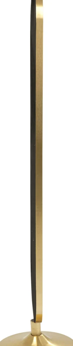 KARE24.se Golvspegel Curve - Ram i Borstad Mässing, 170x40cm - KARE Design Sale