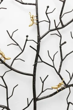 KARE24.se Hängare Ants On A Tree - Klädhängare Svart/Guld, 69x160cm - KARE Design Clearance
