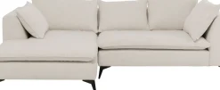 KARE24.se Hörnsoffa Amalfi - Creme Vänster, 275x159cm - KARE Design