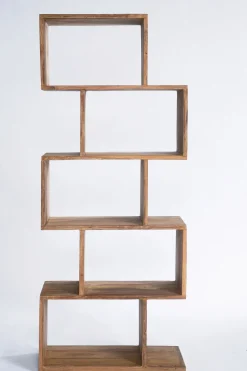 KARE24.se Hylla Authentico Zick Zack - Bokhyllla i Massivt Trä, 150x60cm - KARE Design Hot