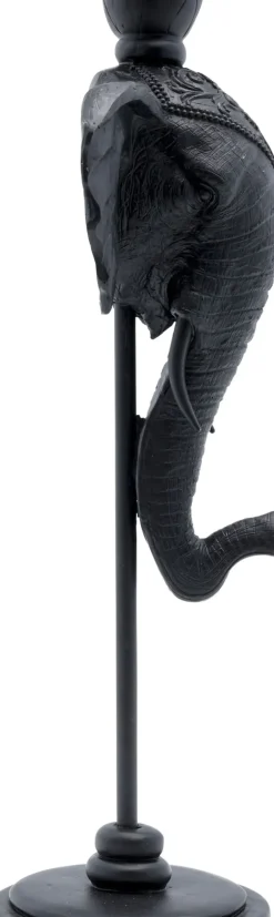 KARE24.se Ljusstake Elephant Head - Svart Elefant, 36cm - KARE Design Hot