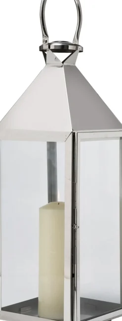 KARE24.se Lyktor Giardino - Silver Stål/Glas, 4 Set - KARE Design Online