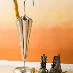 KARE24.se Paraplyställ Stand Umbrella Silver - KARE Design Outlet