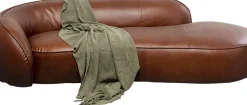 KARE24.se Schäslong Wonder Brunt Läder, 252cm - KARE Design Best