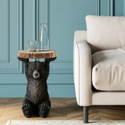 KARE24.se Sidobord Animal Bear - Björn Ø33cm - KARE Design Online
