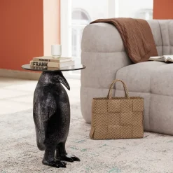 KARE24.se Sidobord Animal Ms Penguin - Litet bord Ø32cm - KARE Design Discount